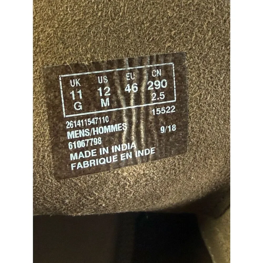 Clarks Bushacre 2 suede classic chukka boot shoes men’s size men’s size 12 new